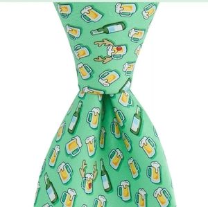 New Vineyard Vines Green Holiday Red Nose Reindeer